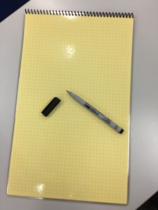 GMAT ペンと計算メモ用紙